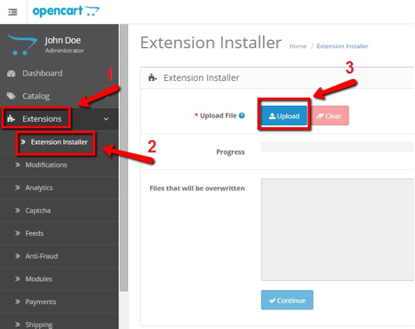 Extension Installer